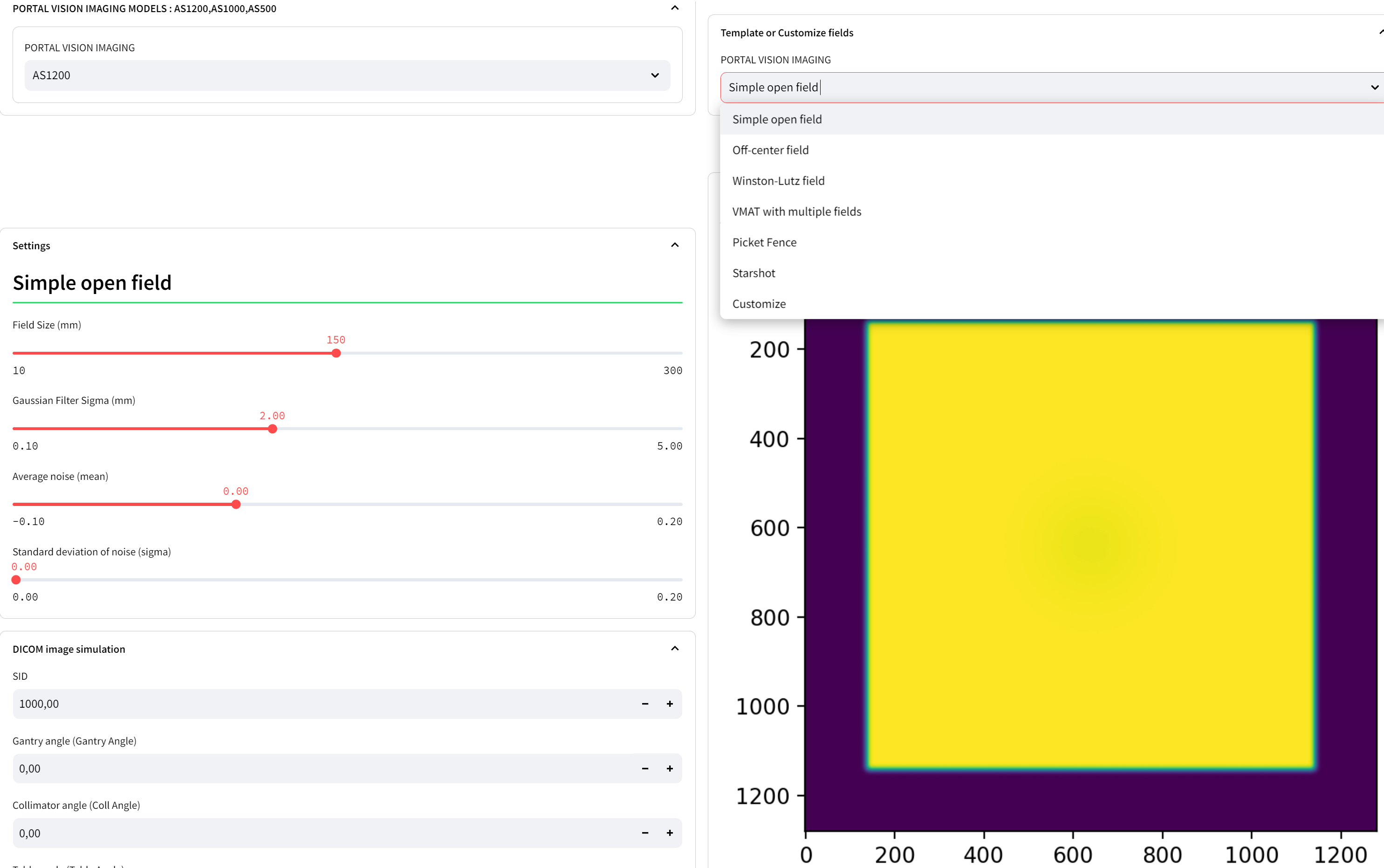 DICOM test images